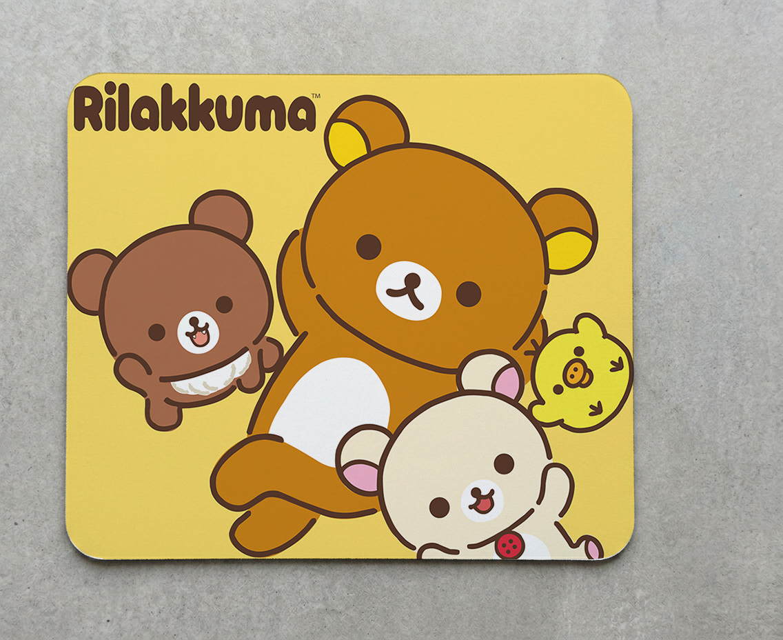 Mousepad "Lazy Days" - Rilakkuma & Friends Edition